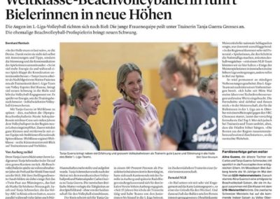 Weltklasse-Beachvolleyballerin führt Bielerinnen in neue Höhen