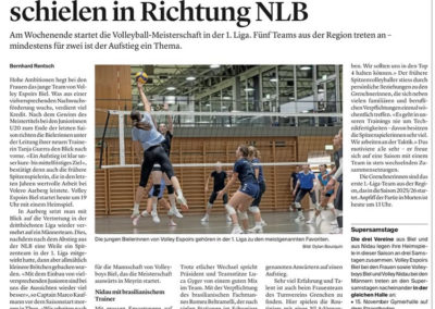 Volley 1re ligue: Zwei Seeländer Erstligisten schielen in Richtung NLB