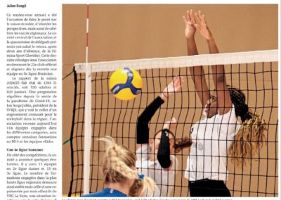 Volley régional: un engouement croissant dans la région