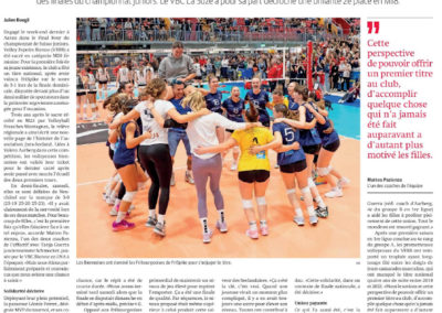 Finale juniors: Des Biennoises en or