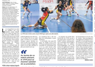 VFM: le 7e rang et Schaffhouse en play-off