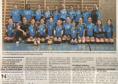 Volley régional: dans le Val Terbi, le volleyball est en pleine expansion