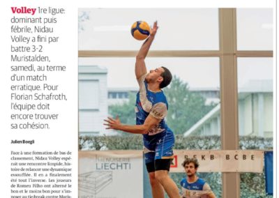 1re ligue: Nidau décroche un succès difficile à lire