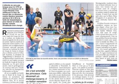 LNA: Un mois chargé, comme d'habitude pour le VFM