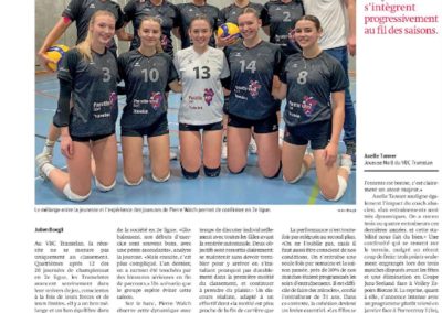 Article 2e ligue: Les Tramelotes ont trouvé leur tempo