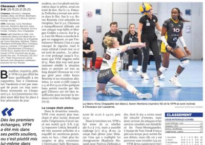 LNA: VFM est retombé dans ses travers