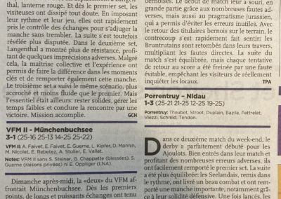 1re ligue jurassienne: Deux victoires et deux défaites