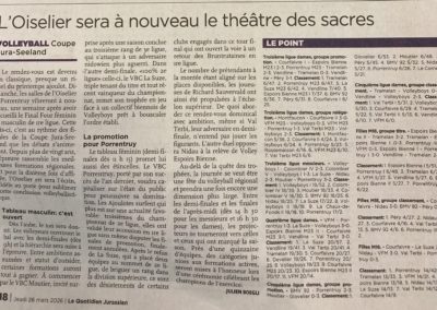 Coupe Jura-Seeland: l'Oiselier sera à nouveau le théâtre des sacres