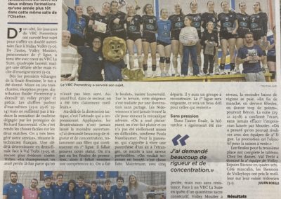 Finales de Coupe Jura-Seeland: le VBC Porrentruy, maître du jeu et gardien de la Coupe
