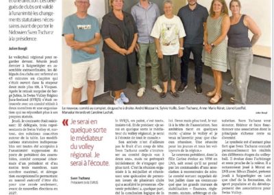 Le volley régional sort de la crise par le pragmatisme