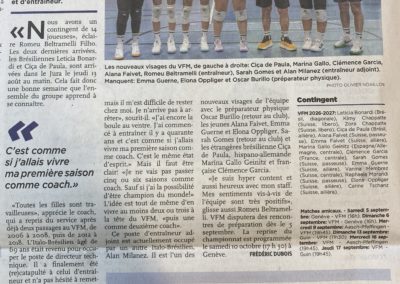 LNA: VFM a mis le bleu de travail