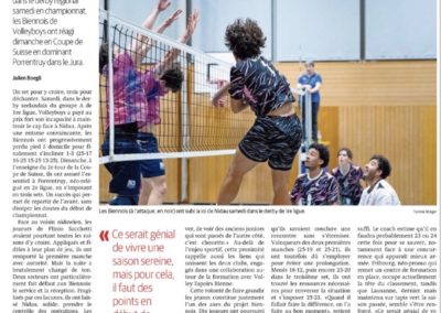 Volley 1re ligue: Un derby qui pique, une Coupe qui sourit: le week-end contrasté de Volleyboys