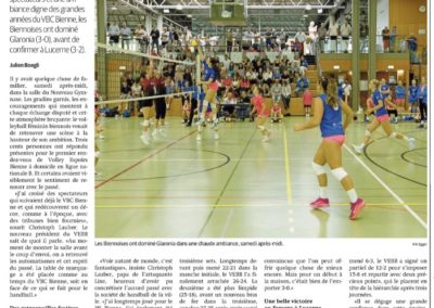 LNB: à Bienne, le volley féminin a retrouvé sa voix grâce au VEBB