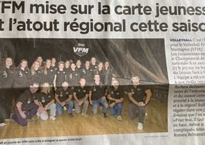 Reprise LNA: VFM mise sur la carte jeunesse et l'atout régional cette saison